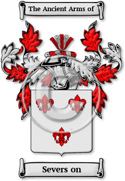Severs on Family Crest Download (jpg) Legacy Series - 150 DPI